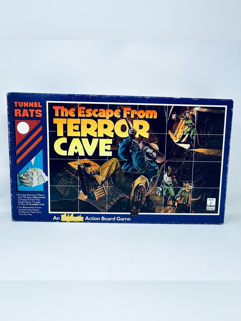 Vintage Cadaco 1990 The Escape From Terror Cave Working Comic Book Not Included